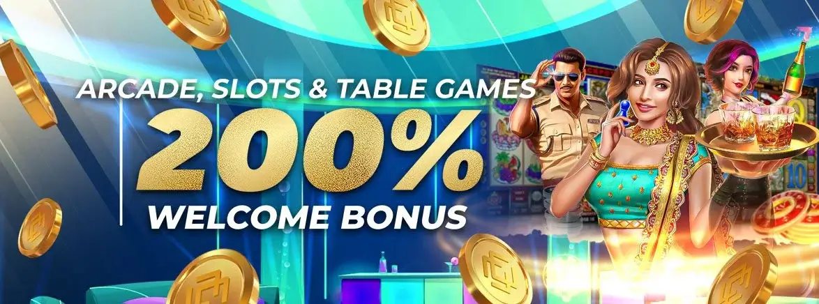 200% Welcome Bonus